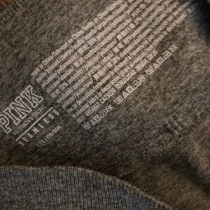 PINK VS- Grey/Grey High waisted full length seamless leggings
